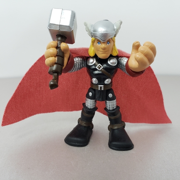 Toys Imaginext Avengers Figurine Thor Cape Fisher Price 210 Hasbro